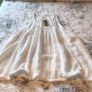 Lou & Grey racer back tank top NWT size large petite